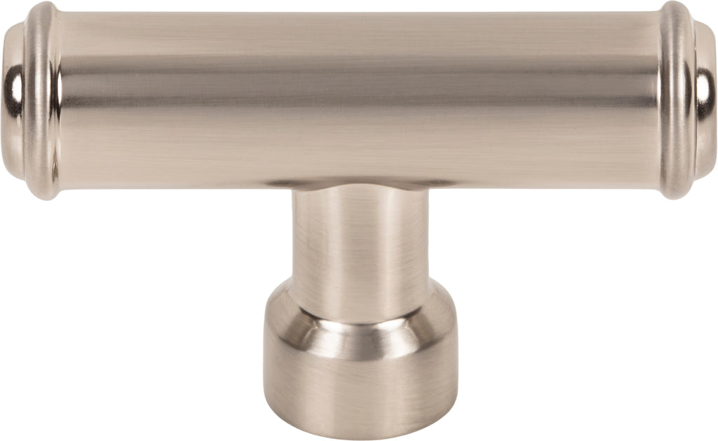 Top Knobs Lavington Series 2-1/4"L T-Knob, Brushed Satin Nickel