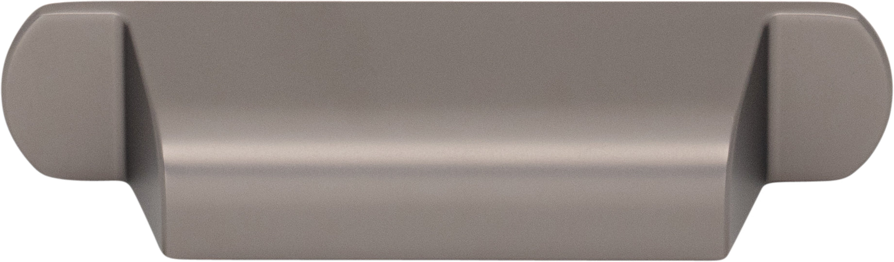 Top Knobs Cressing Series 2-3/4"(70mm) CC Cup Pull, Ash Gray