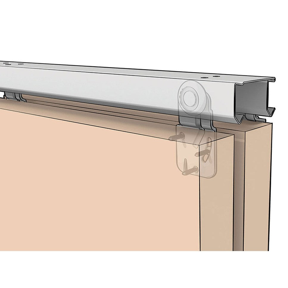 BYP-50S By-Pass Door Steel Track Hardware