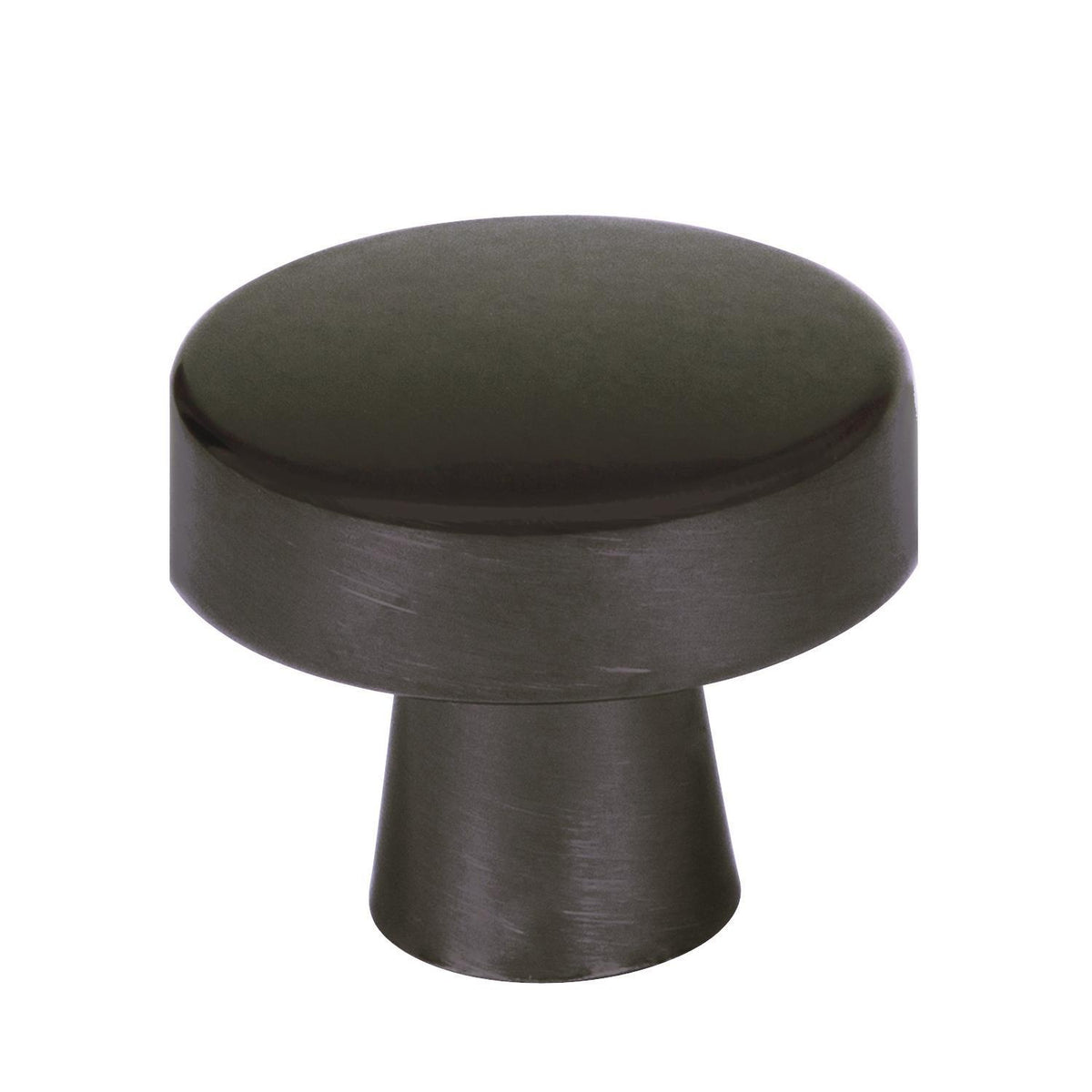Blackrock 15/16 inch (33mm) Diameter Black Bronze Cabinet Knob