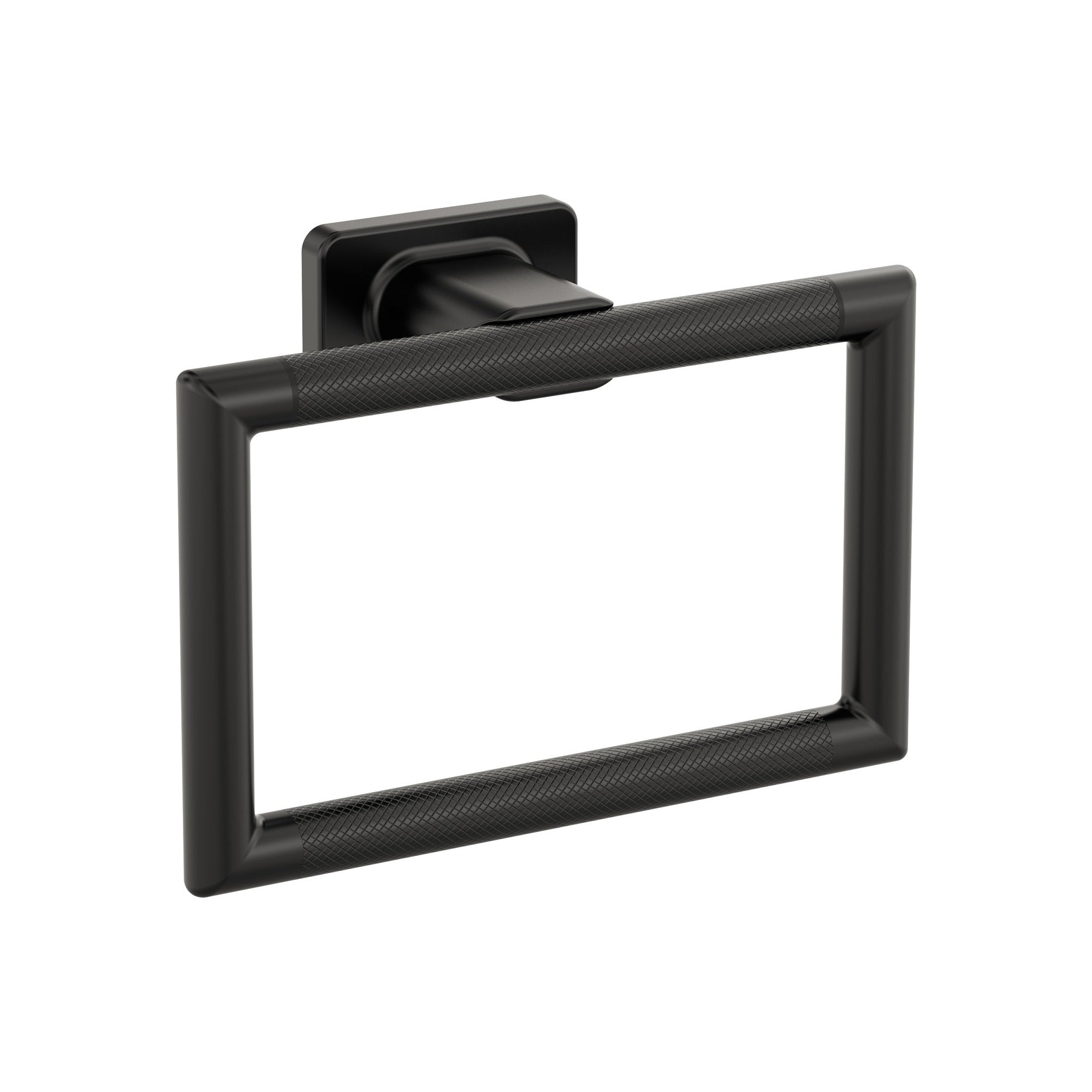 Bronx Black Bronze Closed Towel Ring