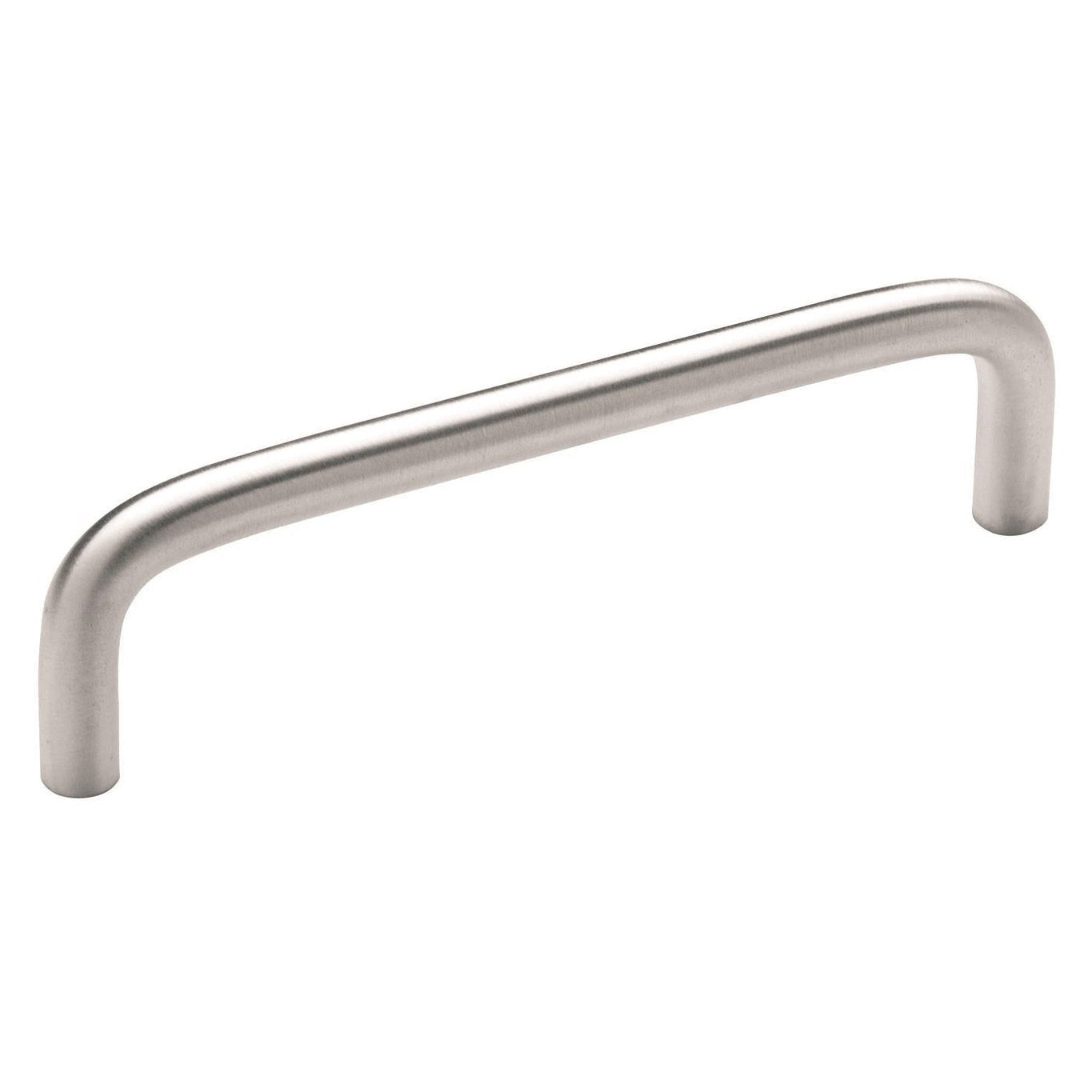 Wire Pulls 4 inch (102mm) CentertoCenter Brushed Chrome Cabinet Pull