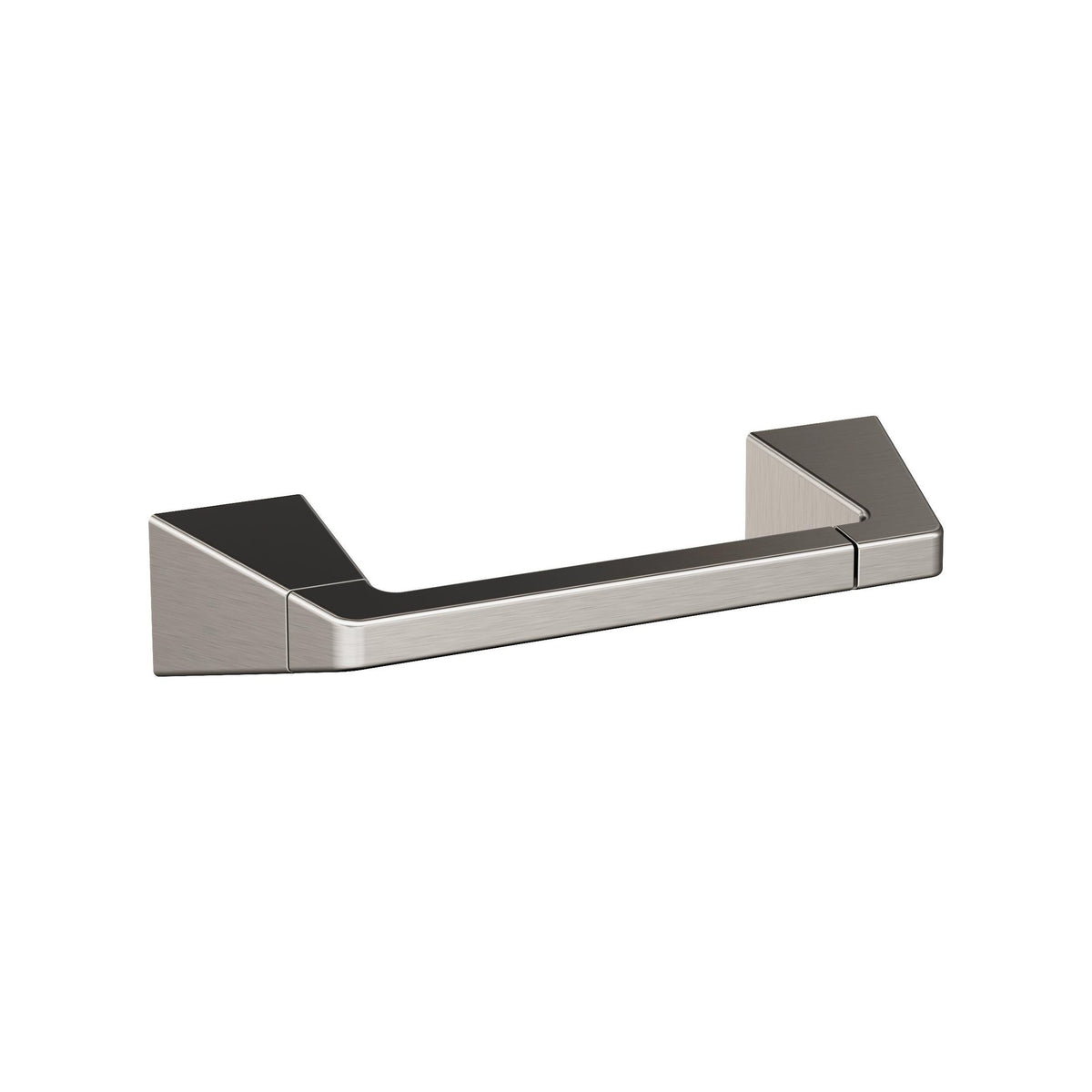 Blackrock Brushed Nickel Pivoting Double Post Tissue Holder