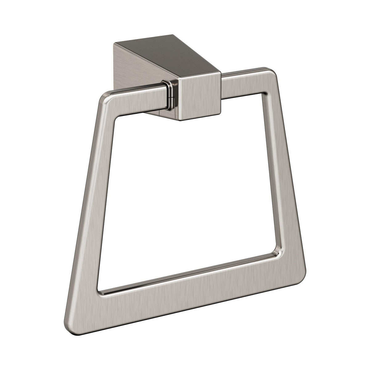 Blackrock Brushed Nickel Closed Towel Ring