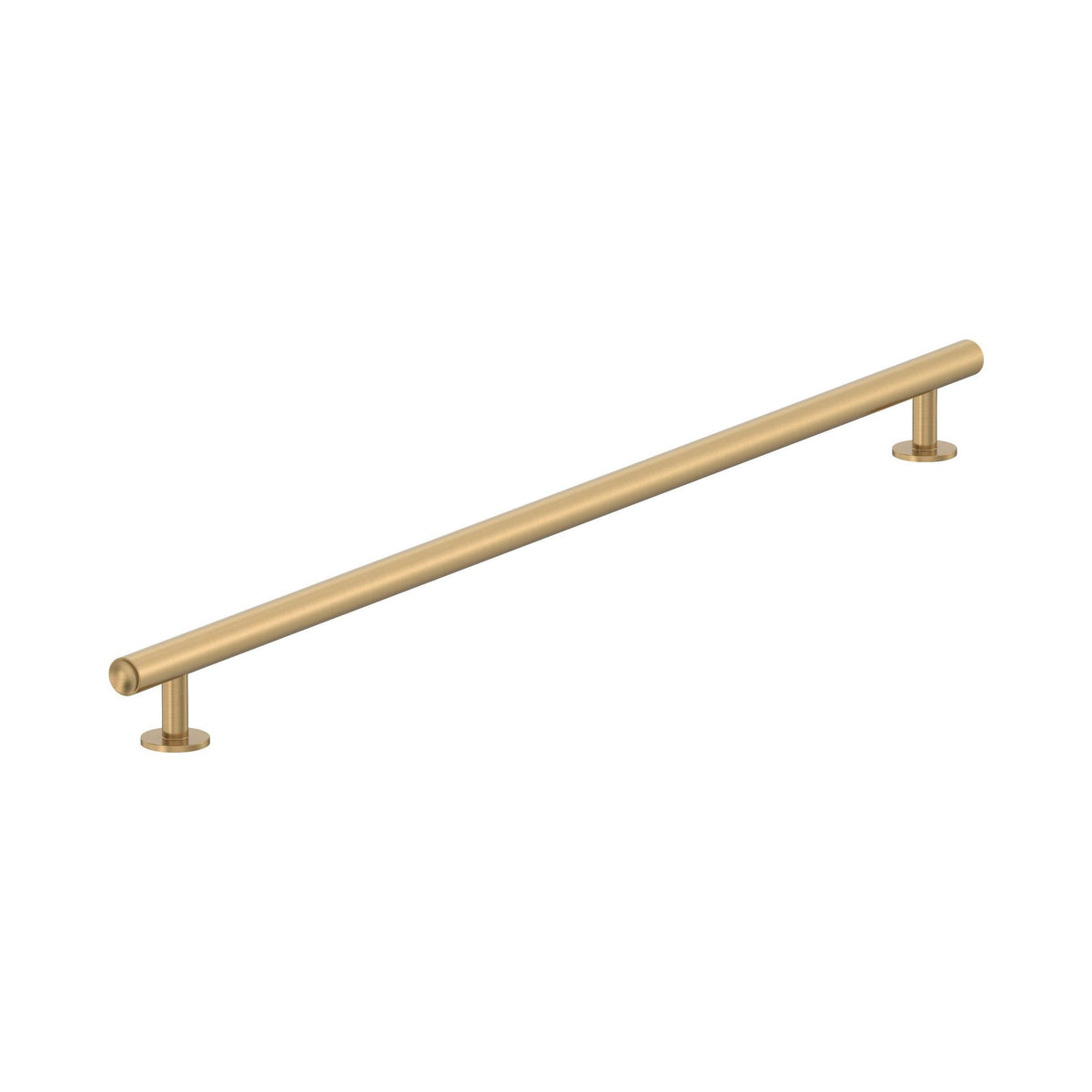 Radius 24 inch (610mm) CentertoCenter Champagne Bronze Appliance Pull