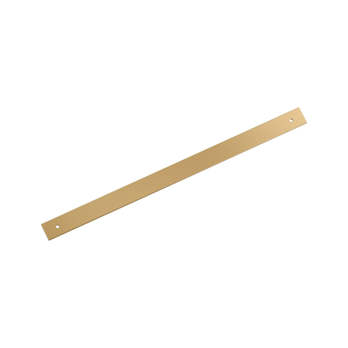 Ladera 18 inch (457mm) CentertoCenter Rectangle Champagne Bronze Cabinet Pull Backplate