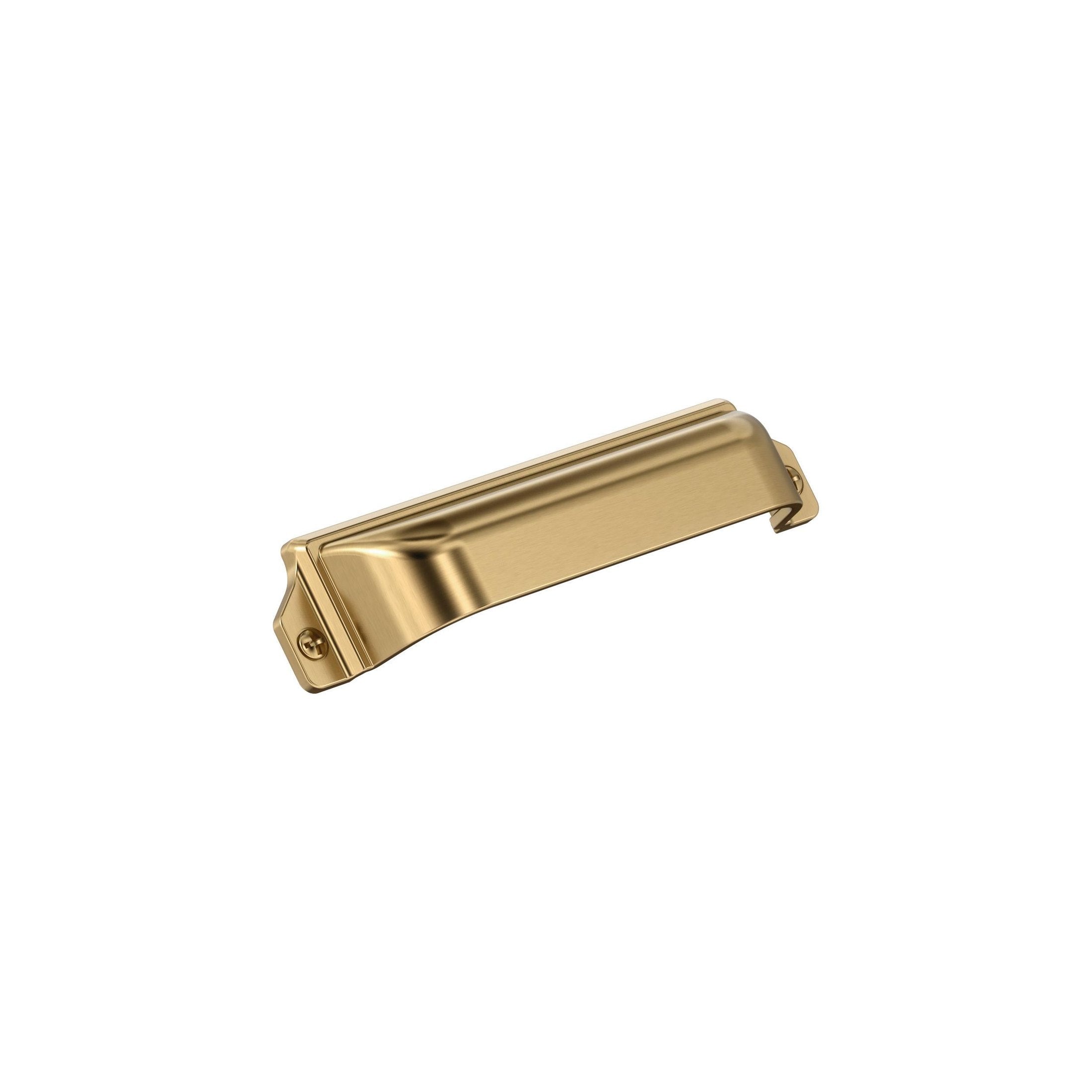 Haven 3 inch or 33/4 inch (76mm or 96mm) CentertoCenter Champagne Bronze Cabinet Cup Pull