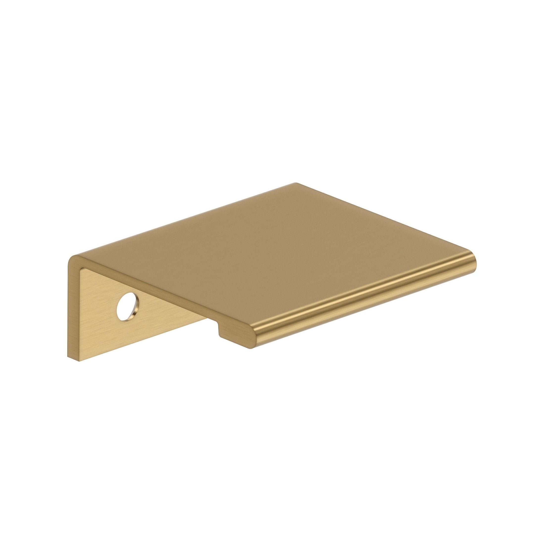 Streamline II 13/4 inch (44mm) Length Champagne Bronze Cabinet Edge Pull