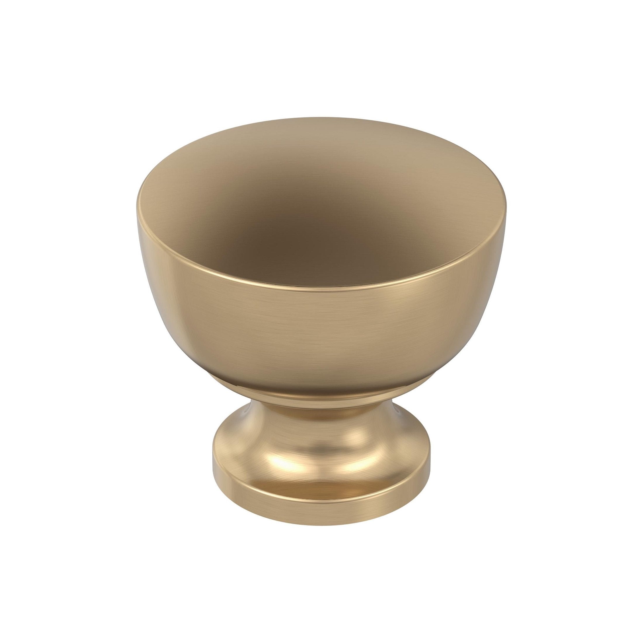 Chalice 11/4 inch (32mm) Diameter Champagne Bronze Cabinet Knob