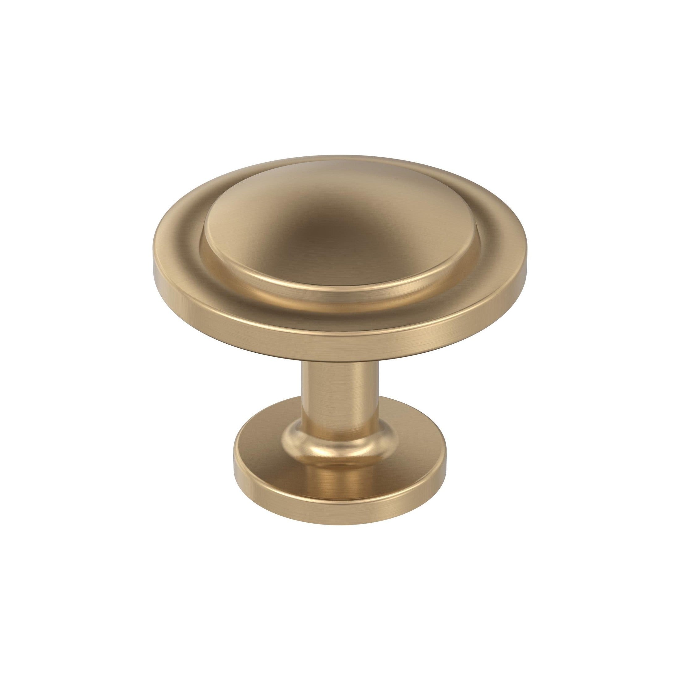 Loop 13/16 inch (30mm) Diameter Champagne Bronze Cabinet Knob