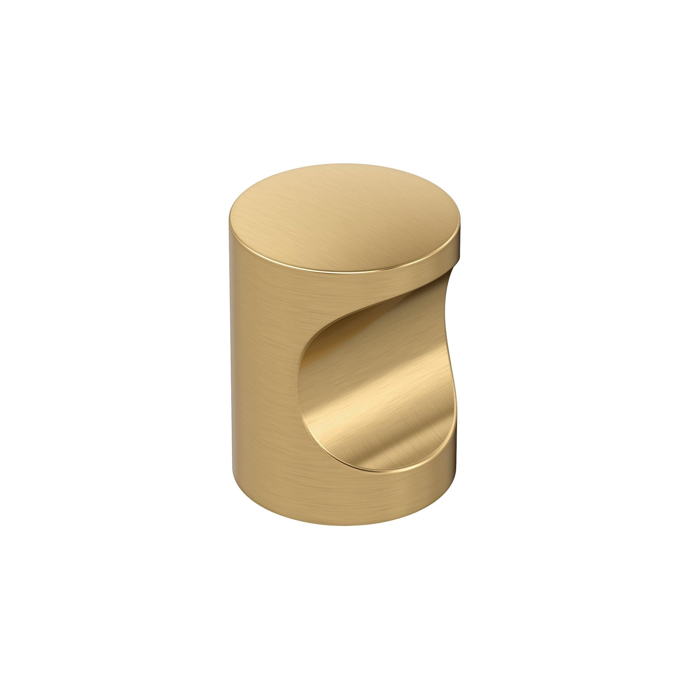 Whistle 11/16 inch (18mm) Diameter Champagne Bronze Cabinet Knob