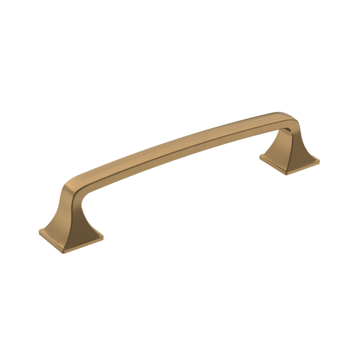 Ville 51/16 inch (128mm) CentertoCenter Champagne Bronze Cabinet Pull