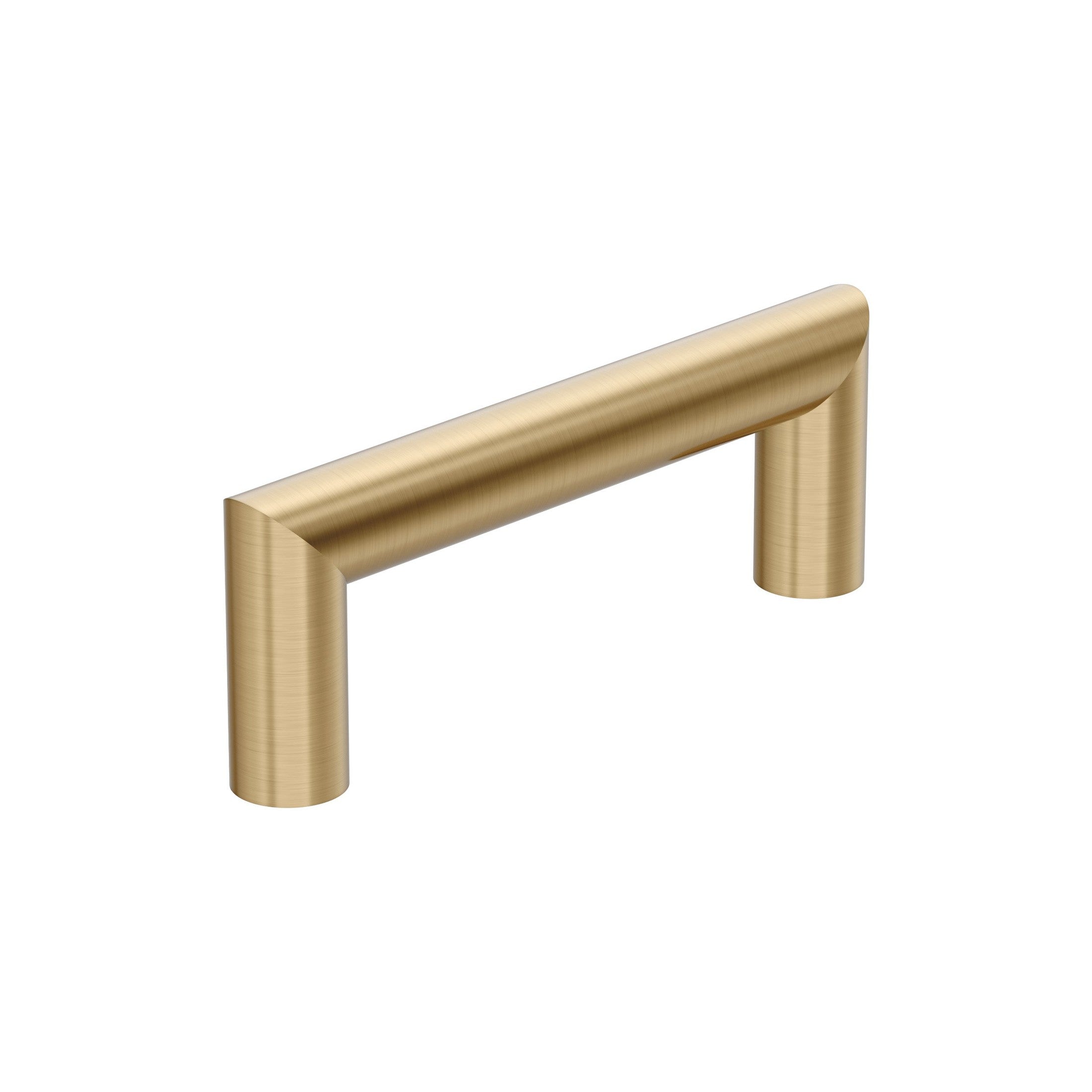 Revolve 3 inch (76mm) CentertoCenter Champagne Bronze Cabinet Pull