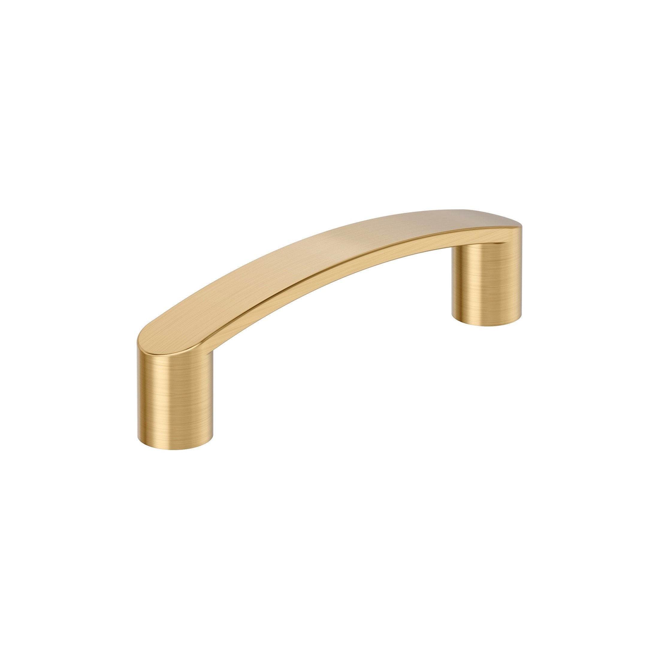 Rift 3 inch (76mm) CentertoCenter Champagne Bronze Cabinet Pull