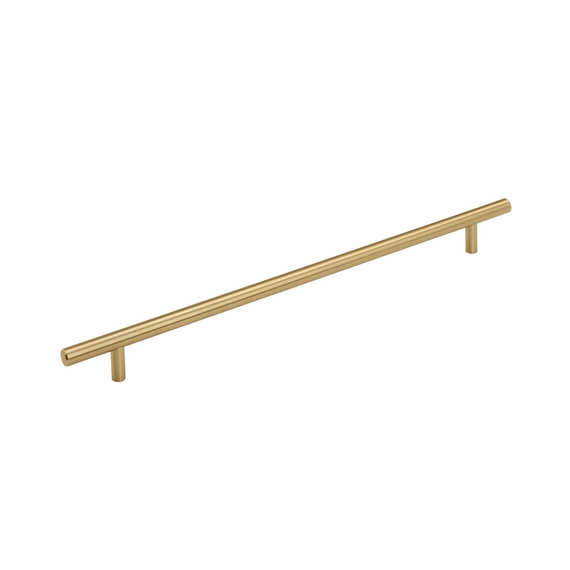 Bar Pulls 125/8 inch (320mm) CentertoCenter Champagne Bronze Cabinet Pull