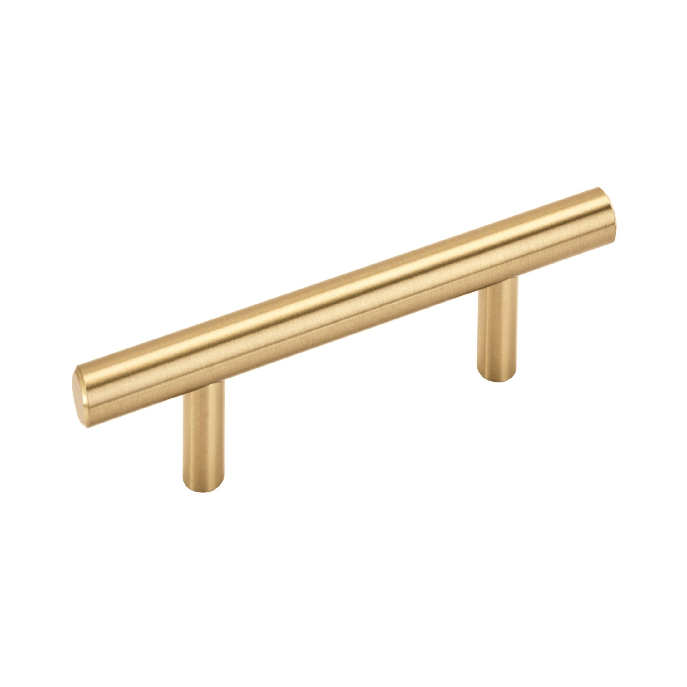 Bar Pulls 3 inch (76mm) CentertoCenter Champagne Bronze Cabinet Pull