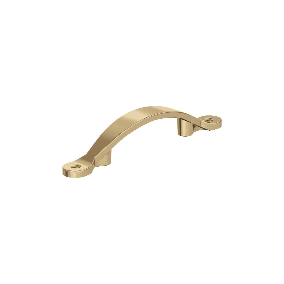 Inspirations 3 inch (76mm) CentertoCenter Champagne Bronze Cabinet Pull