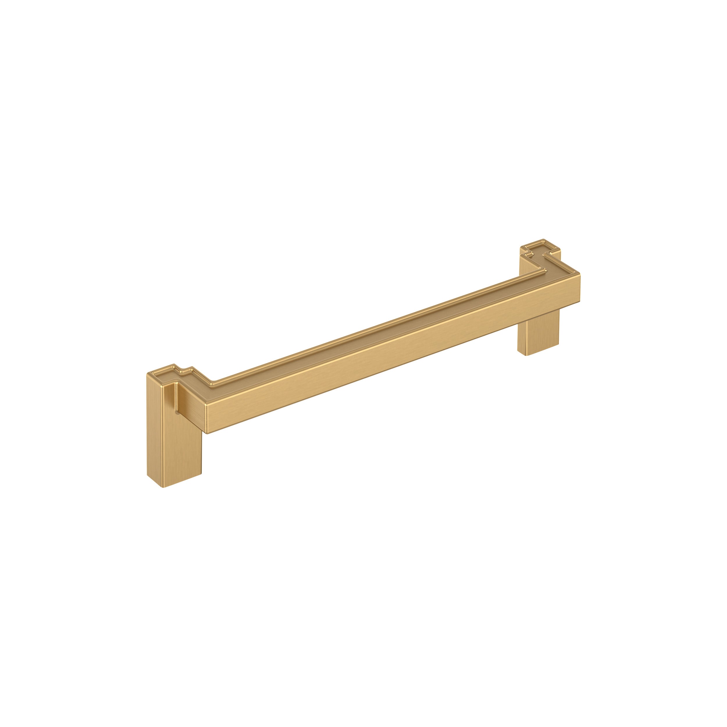 Rockhurst 6-5/16 inch (160mm) Center-to-Center Champagne Bronze Cabinet Pull