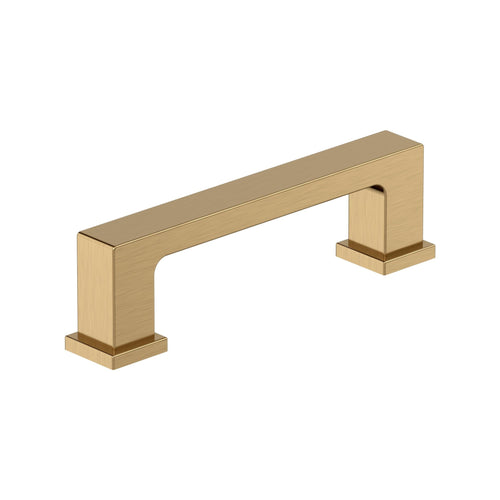 Bridgeport 3 inch (76mm) CentertoCenter Champagne Bronze Cabinet Pull