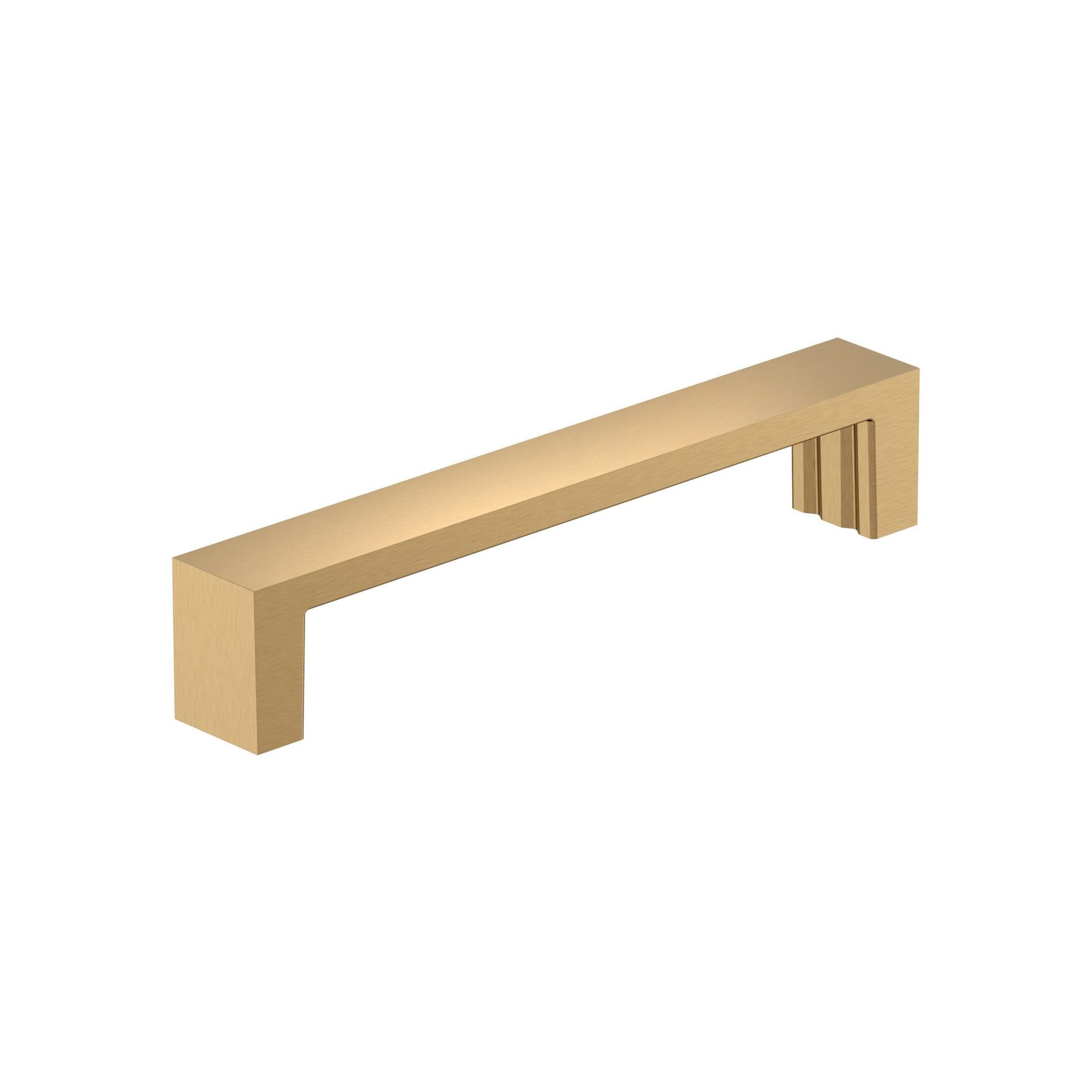 Augment 51/16 inch (128mm) CentertoCenter Champagne Bronze Cabinet Pull