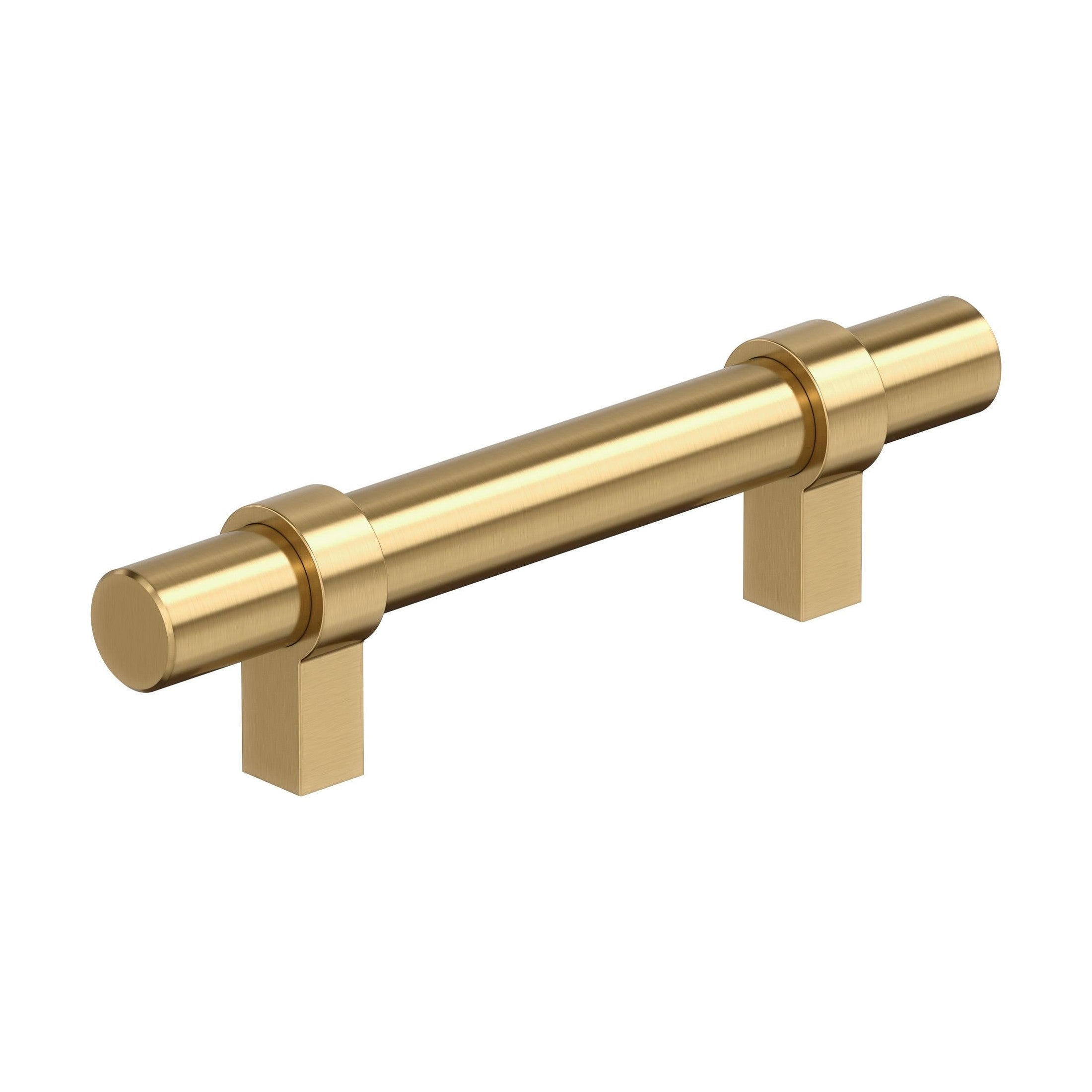 Central 3 inch (76mm) CentertoCenter Champagne Bronze Cabinet Pull