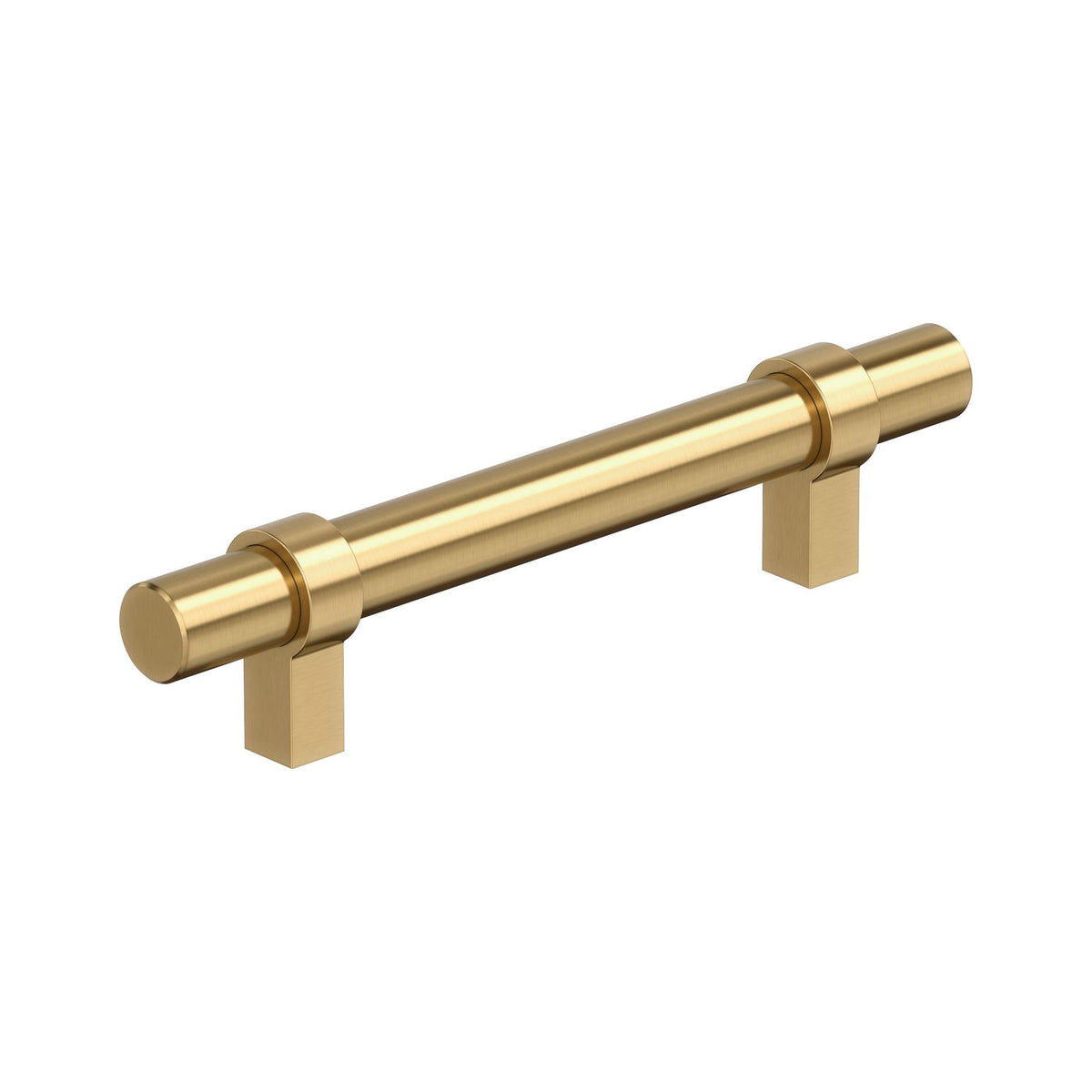 Central 33/4 inch (96mm) CentertoCenter Champagne Bronze Cabinet Pull