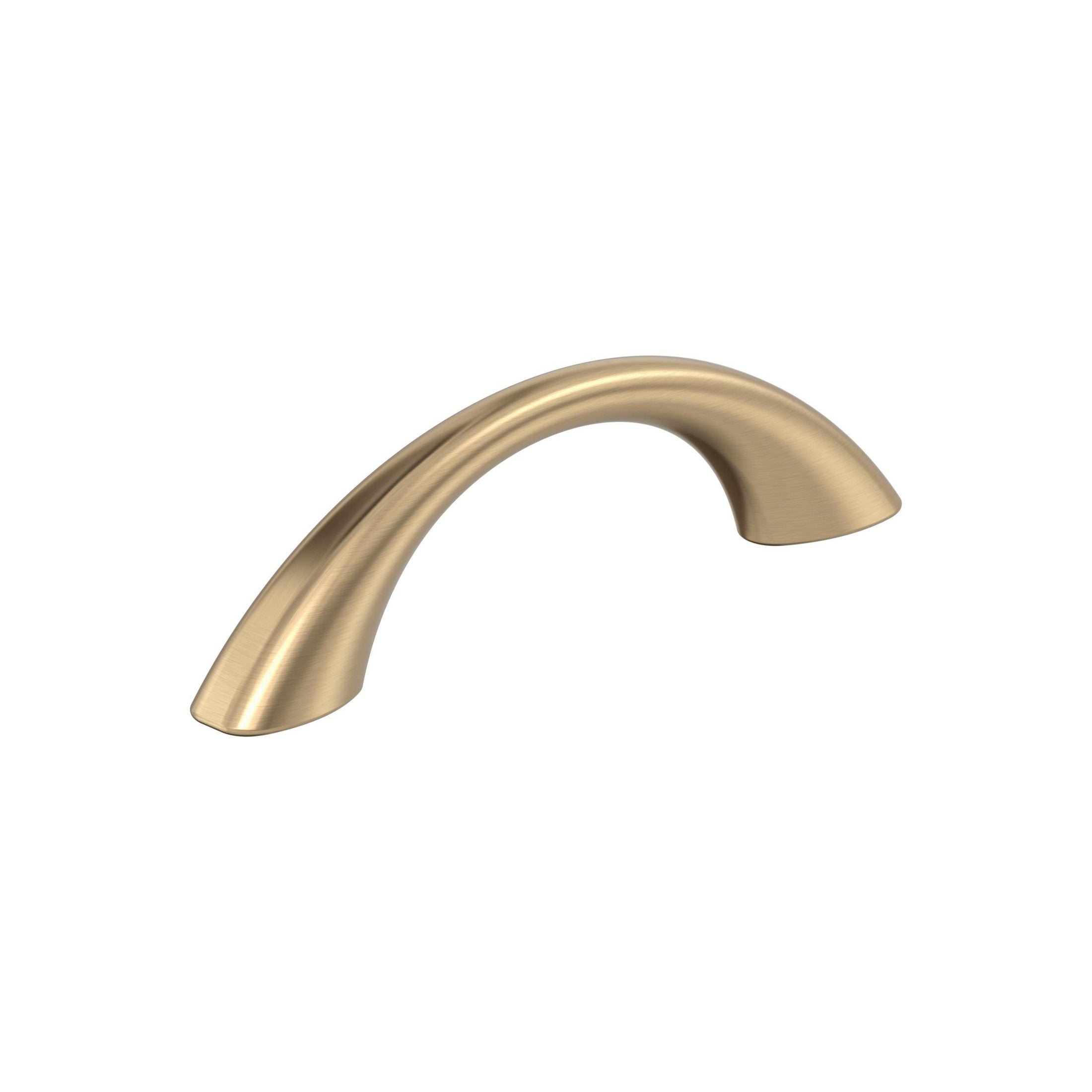Vaile 3 inch (76mm) CentertoCenter Champagne Bronze Cabinet Pull