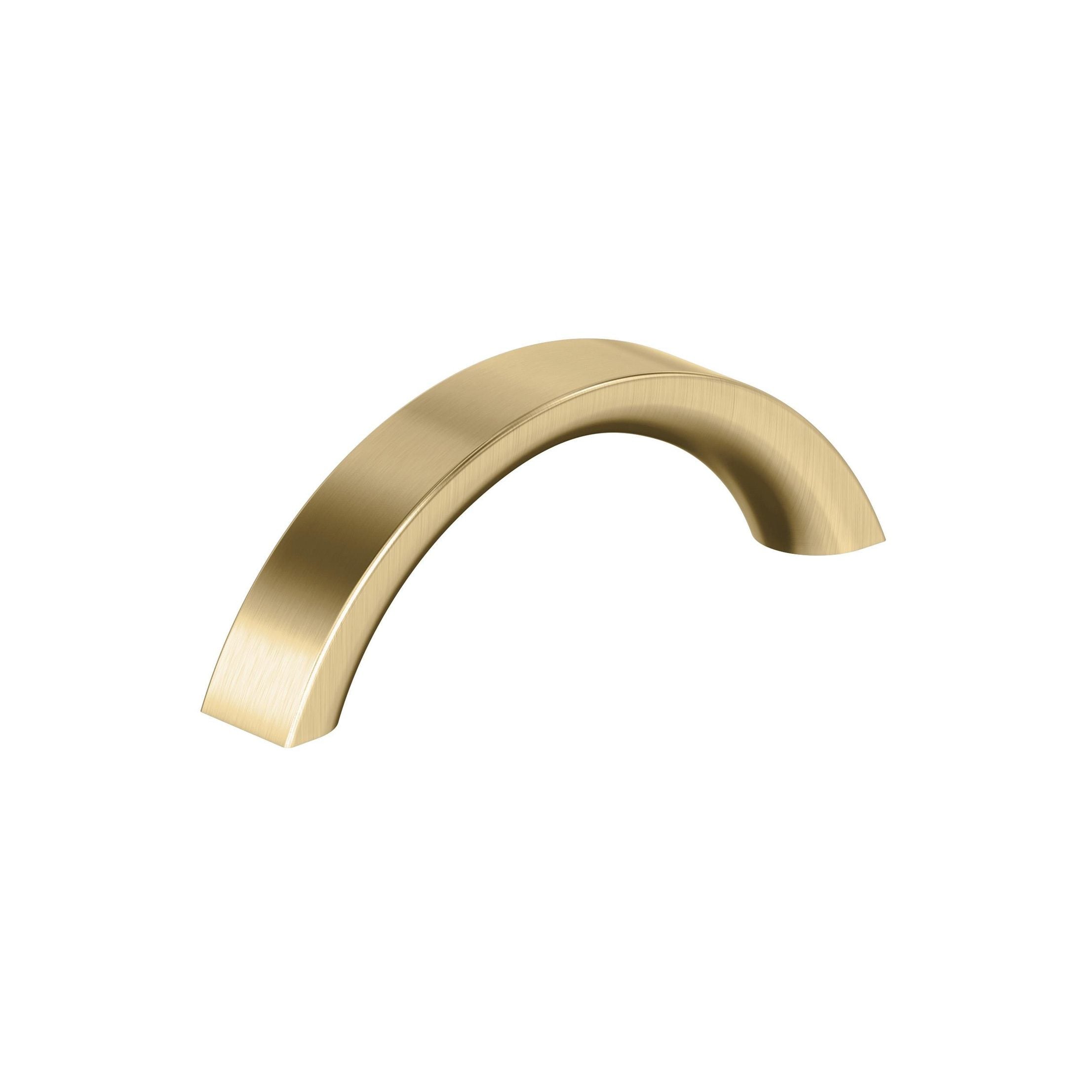 Parabolic 3 inch (76mm) CentertoCenter Champagne Bronze Cabinet Pull
