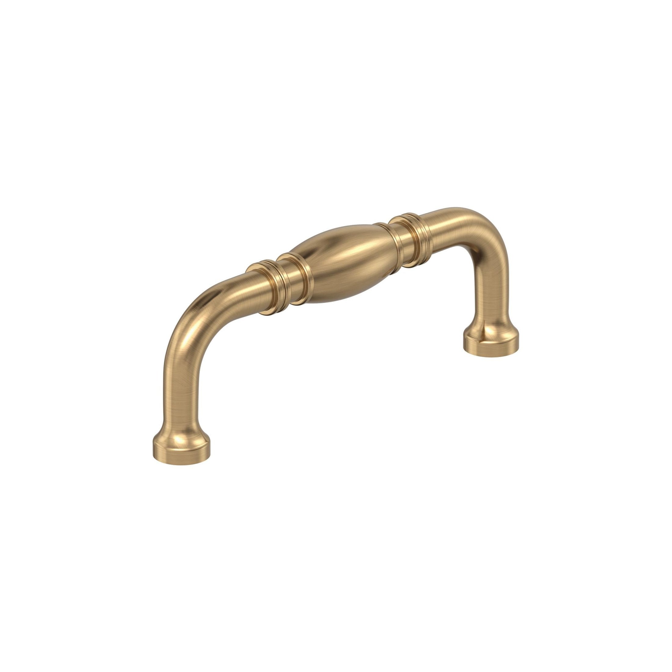 Granby 3 inch (76mm) CentertoCenter Champagne Bronze Cabinet Pull