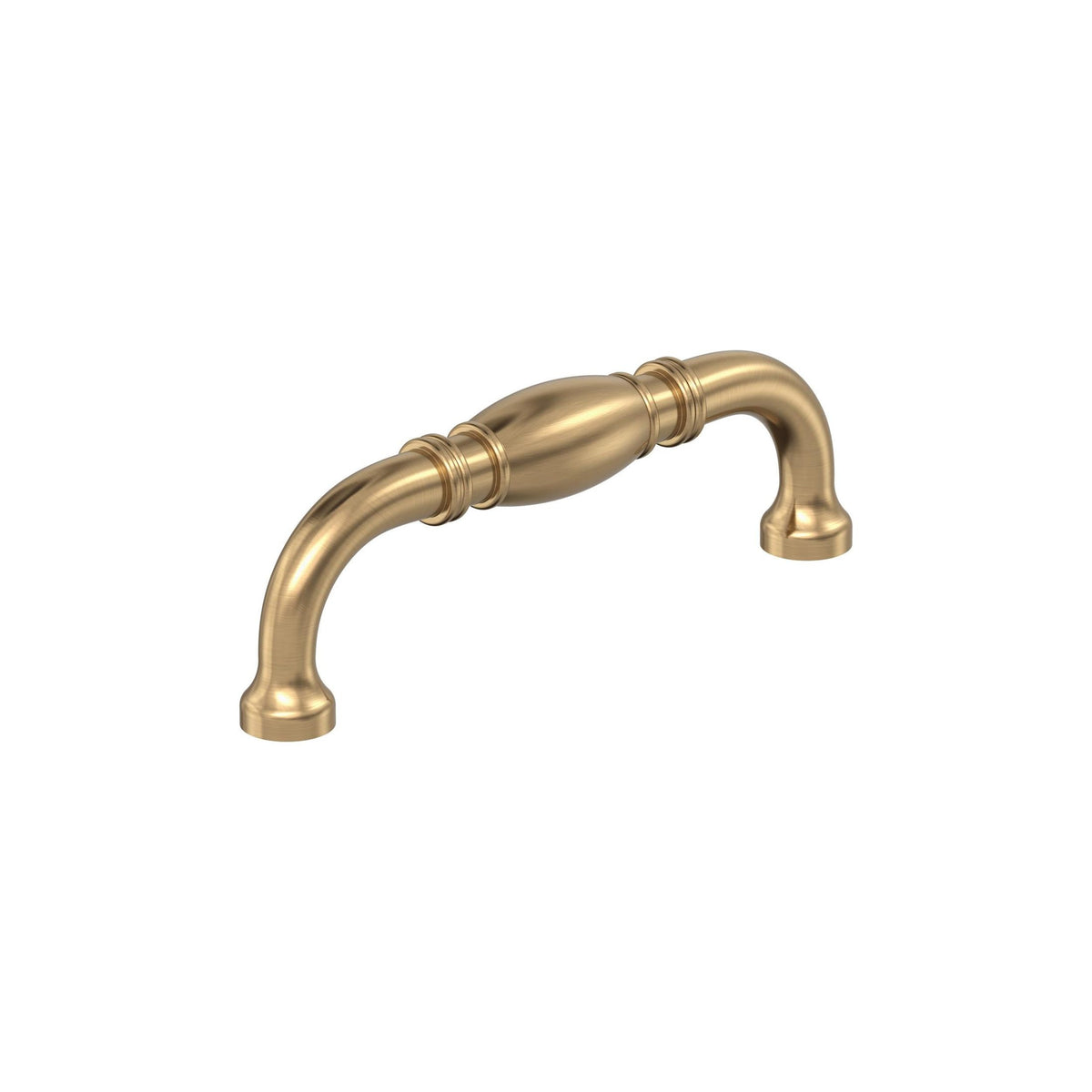 Granby 33/4 inch (96mm) CentertoCenter Champagne Bronze Cabinet Pull