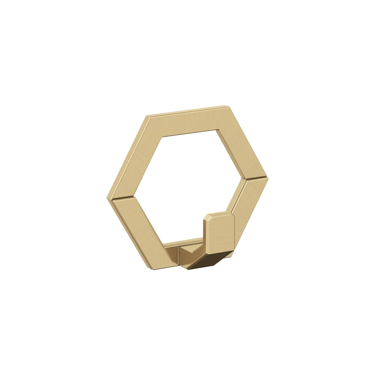Prismo Single Prong Champagne Bronze Decorative Wall Hook