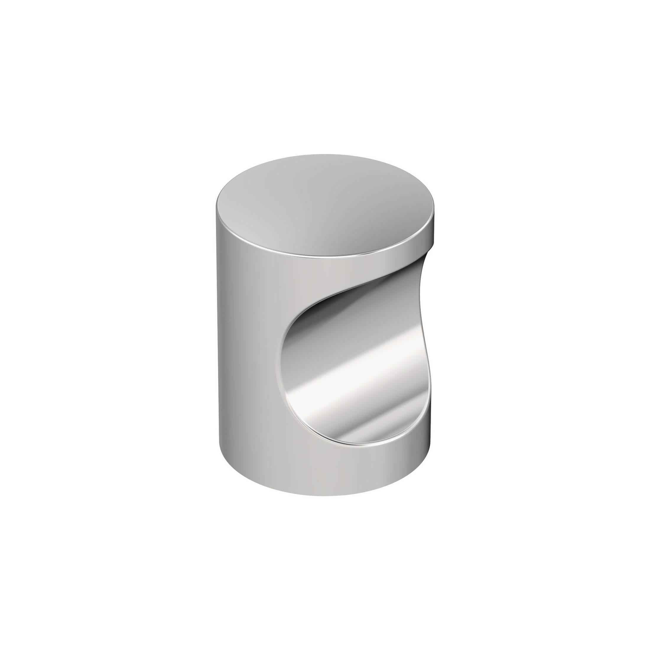 Whistle 11/16 inch (18mm) Diameter Polished Chrome Cabinet Knob