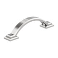 Sheffield 3 inch (76mm) CentertoCenter Polished Chrome Cabinet Pull
