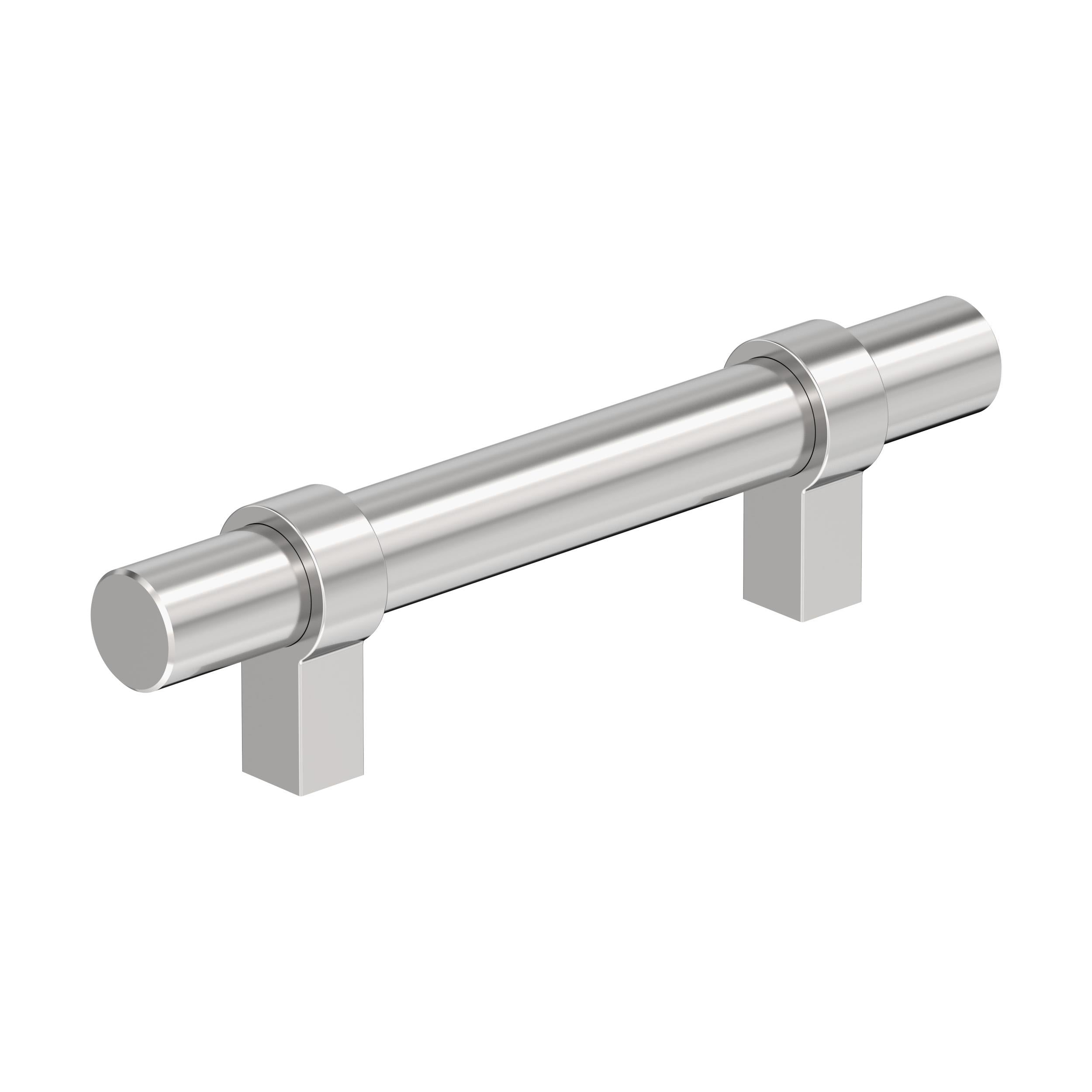 Central 3 inch (76mm) CentertoCenter Polished Chrome Cabinet Pull