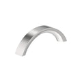 Parabolic 3 inch (76mm) CentertoCenter Polished Chrome Cabinet Pull