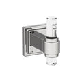 Glacio Clear/Chrome Single Prong Robe Hook