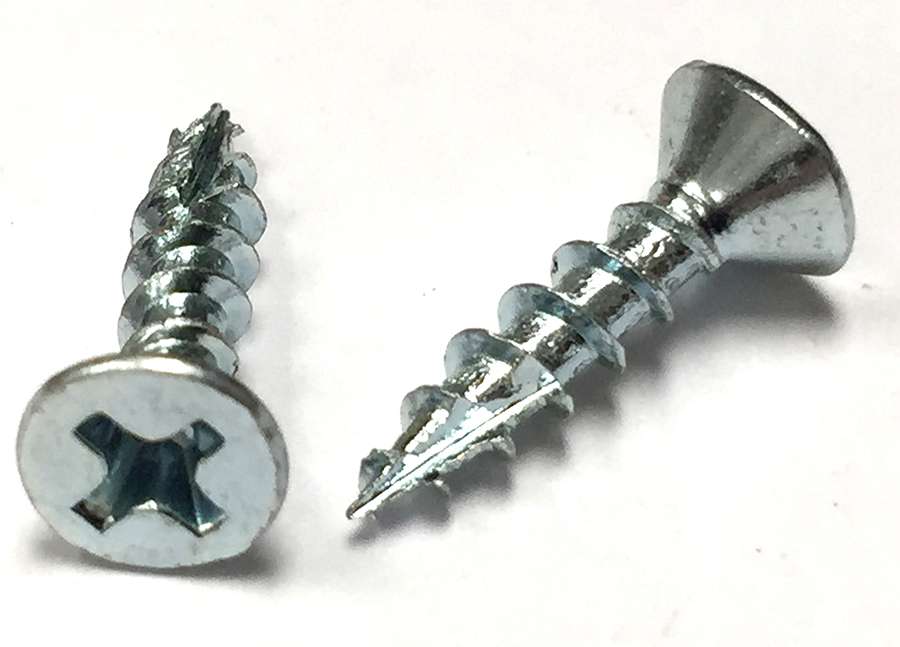 Flat Head Phillips Hinge & Hardware Screw with Phillips Drive