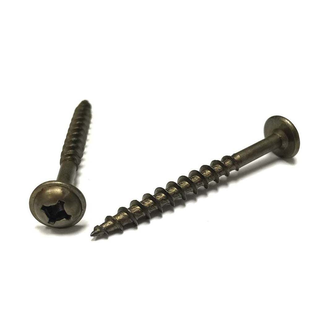 Deerwood Round Washer Deep Thread Screws