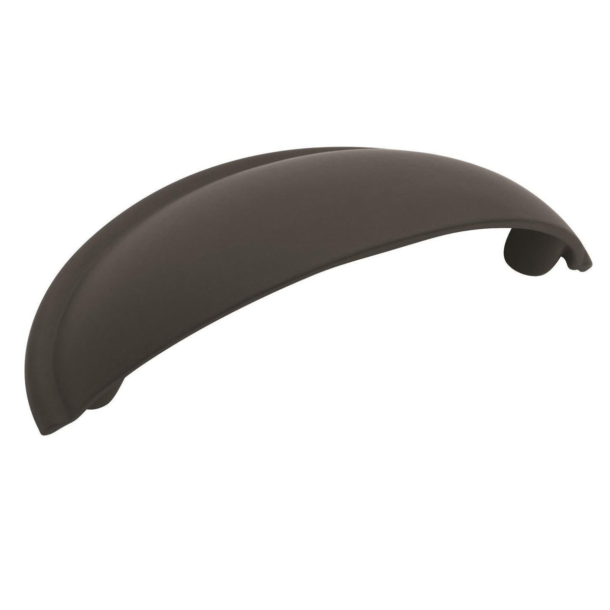 Cup Pulls 21/2 inch (64mm) CentertoCenter Matte Black Cabinet Cup Pull