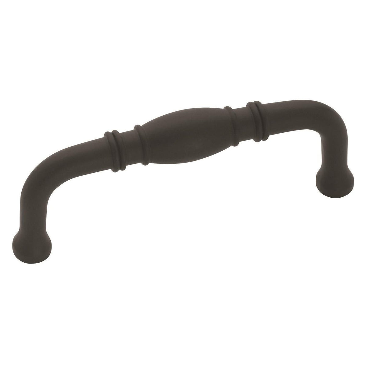 Granby 3 inch (76mm) CentertoCenter Matte Black Cabinet Pull