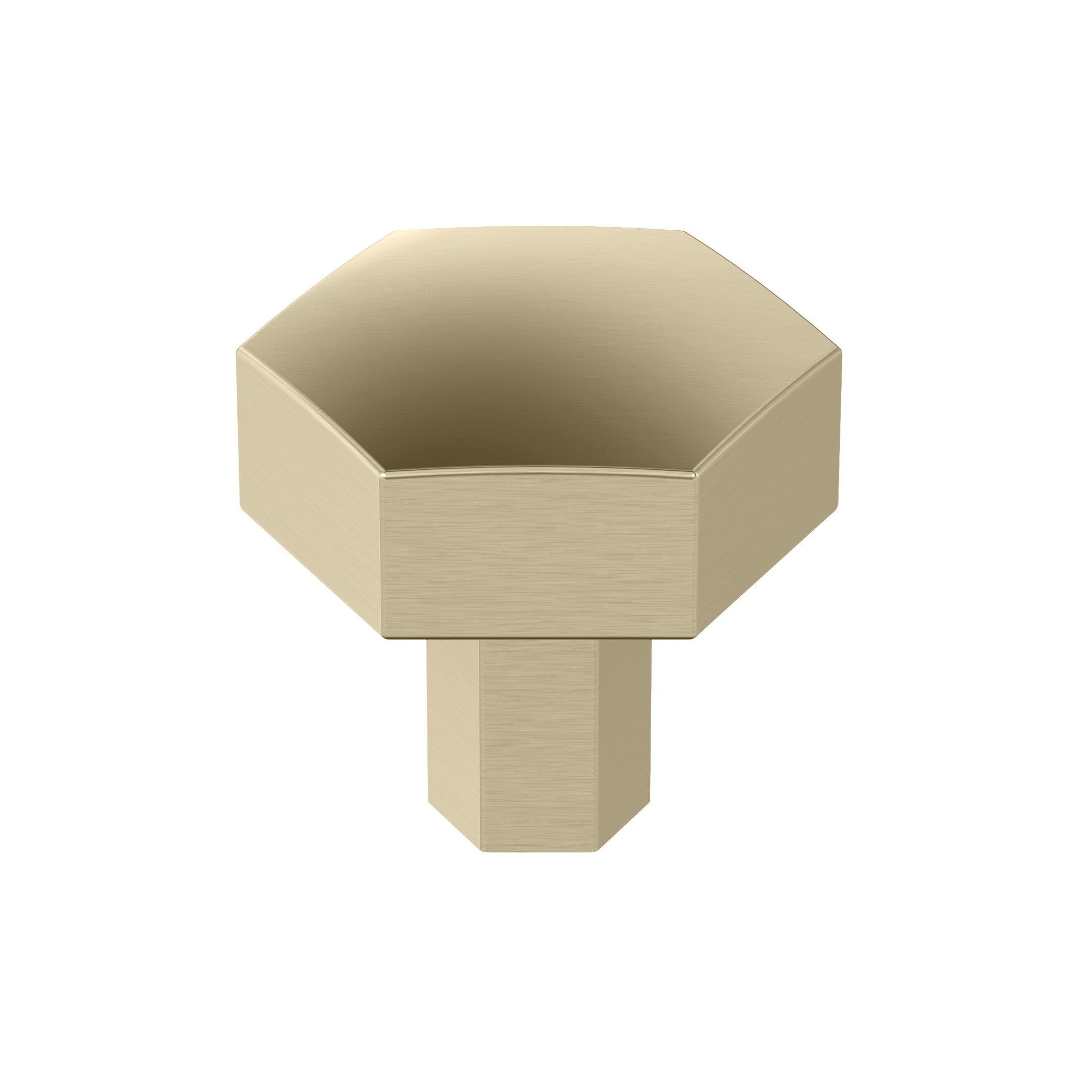 Caliber 11/4 inch (32mm) Diameter Golden Champagne Cabinet Knob