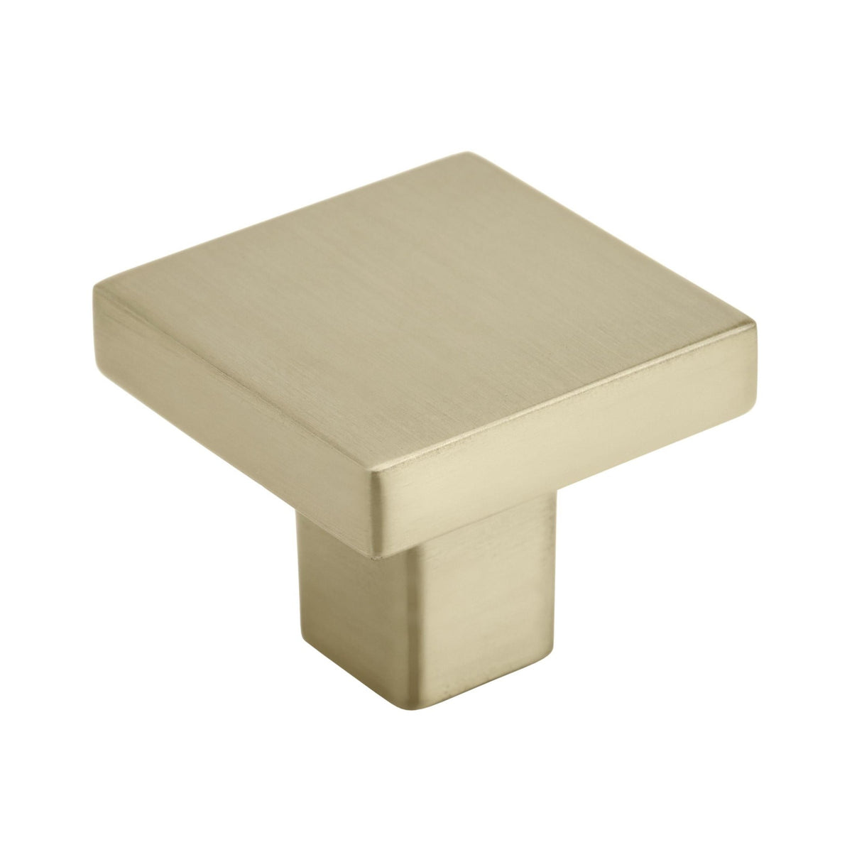 Monument 13/16 inch (30mm) Length Golden Champagne Cabinet Knob