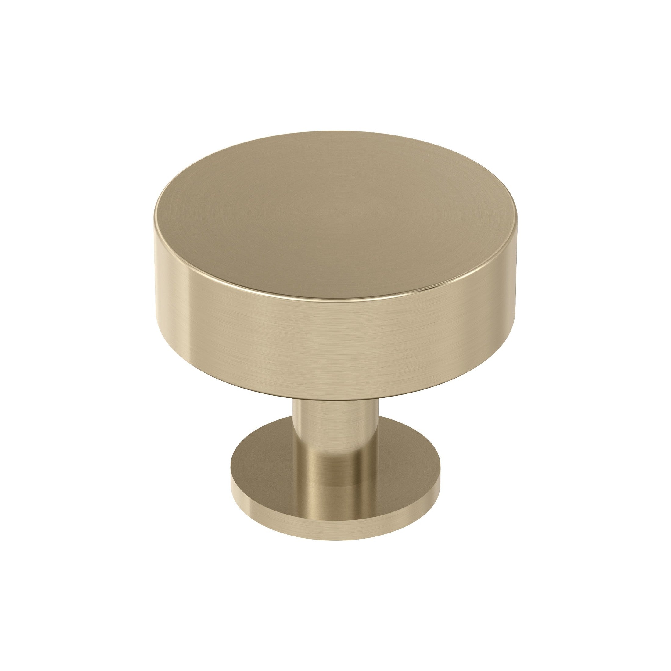 Radius 11/4 inch (32mm) Diameter Golden Champagne Cabinet Knob