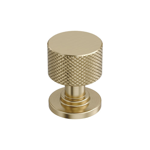 Balata 1 inch (25mm) Diameter Golden Champagne Cabinet Knob