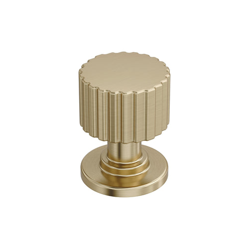 Ballard 1 inch (25mm) Diameter Golden Champagne Cabinet Knob