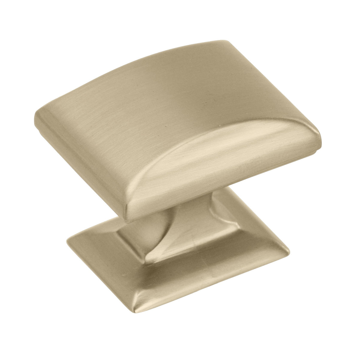 Candler 11/4 inch (32mm) Length Golden Champagne Cabinet Knob