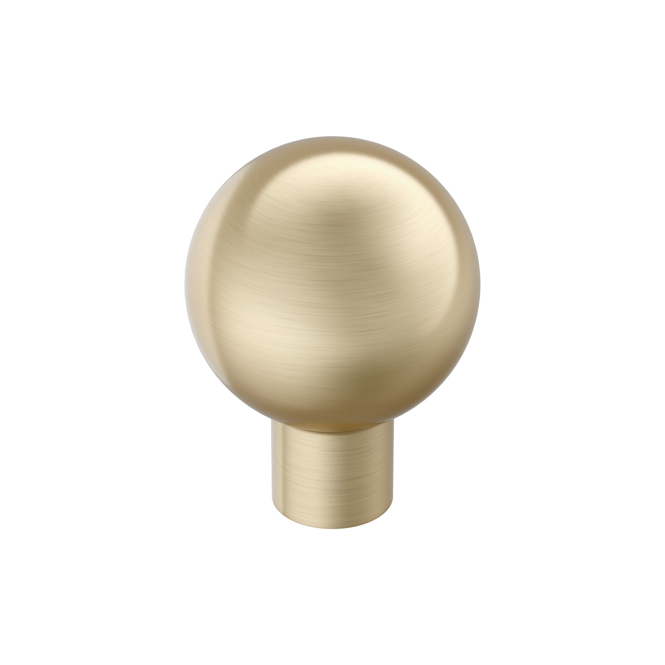 Coble 11/8 inch (29mm) Diameter Golden Champagne Cabinet Knob