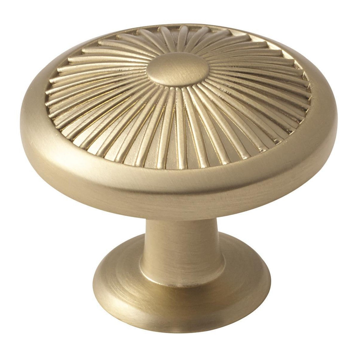 Crawford 13/8 inch (35mm) Diameter Golden Champagne Cabinet Knob