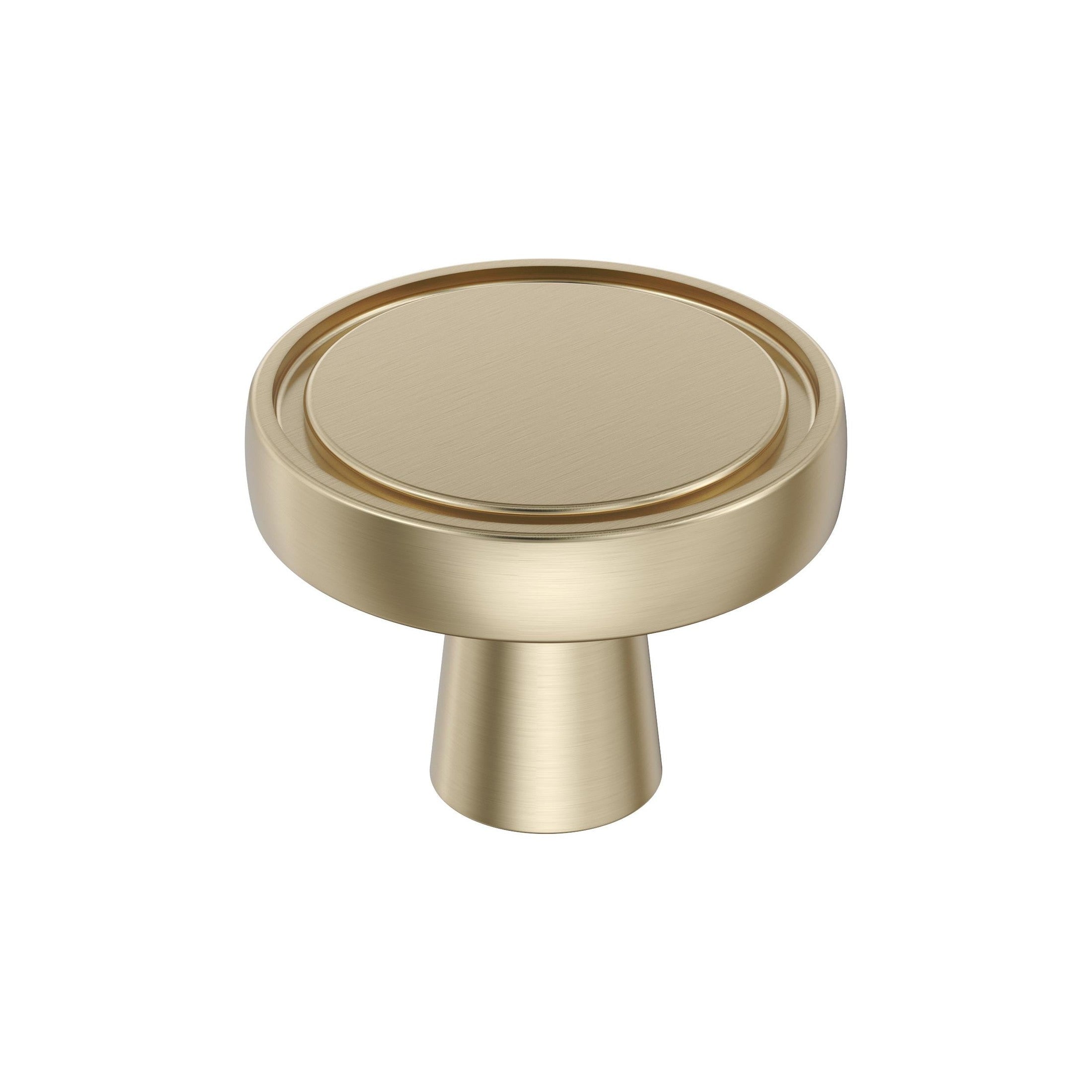Destine 13/8 inch (35mm) Diameter Golden Champagne Cabinet Knob