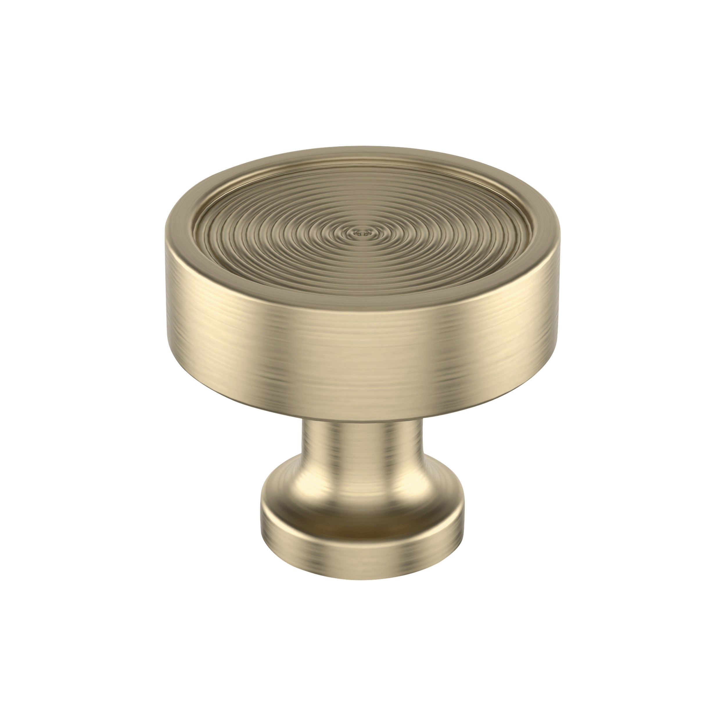 Dupont Circle 1-1/4 inch (32mm) Diameter Golden Champagne Cabinet Knob